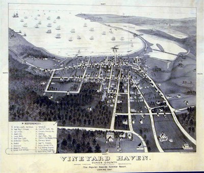 Lot 101 - George H. Walker & Co., lithographers VINEYARD...