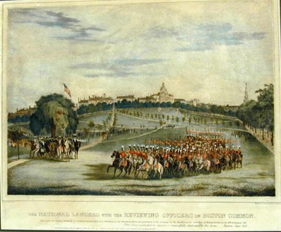 Lot 59 - Fitz Hugh Lane THE NATIONAL LANCERS WITH THE...