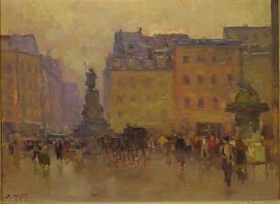 Lot 50 - Dario Mecatti 1909-1976 MONTMARTRE and...