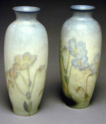 Lot 237 - Pair of Rookwood Pottery Vases Decorated by...
