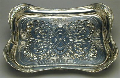 Lot 366 - Tiffany & Co. Sterling Silver Serving Tray Of...