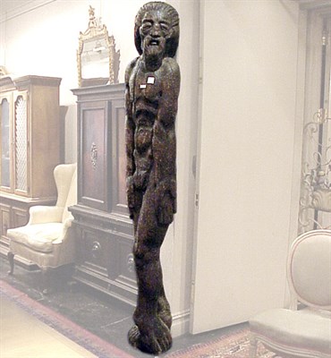 Lot 684 - Oak Carving of Job