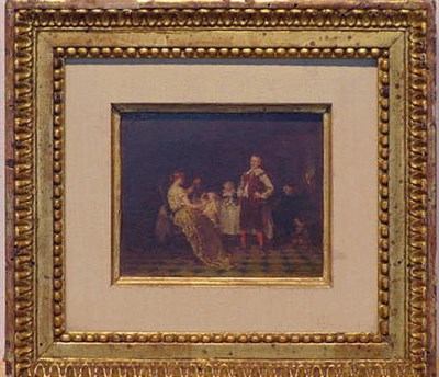 Lot 58 - Antoine Emile Plissan French, 1817-1903 FAMILY...