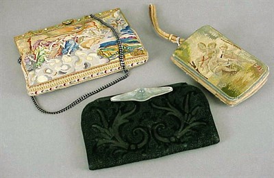 Lot 1070 - Three Fine Evening Bags The first a fine...