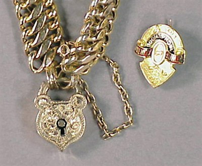 Lot 31 - Gold Bracelet 14 kt. yellow gold,...