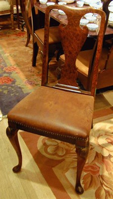 Lot 268 - Six Queen Anne Style Mahogany Dining Chairs...