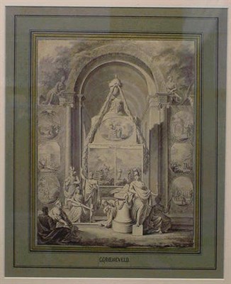 Lot 172 - Cornelis Groeneveld Dutch, 18th century DE...