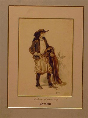 Lot 181 - Paul Gavarni French, 1804-1866 COSTUME OF...