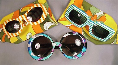 Lot 1022 - Pucci and Trifari Sunglasses 1960s The Pucci...