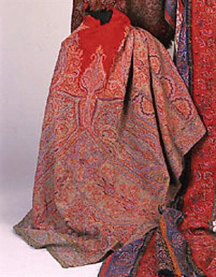 Lot 1171 - Two Square Kashmir Shawls Each tapestry twill...