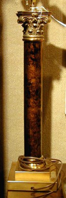 Lot 154 - Two Columnar Lamps
