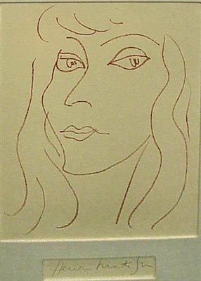 Lot 138 - Henri Matisse VISAGES (DUTHUIT BKS 11)...