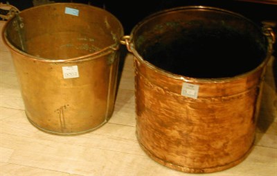 Lot 195 - Two Copper Pails