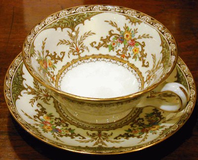Lot 204 - Group of Minton Porcelain Plates, Cups and...