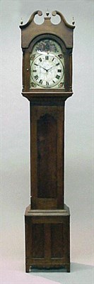 Lot 205 - Federal Inlaid Cherry Tall Case Clock...