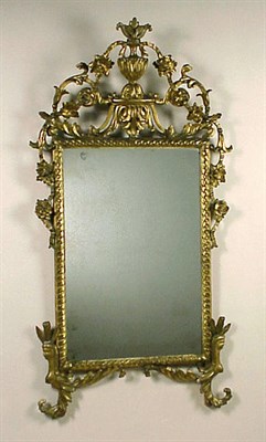 Lot 459 - Italian Rococo Style Gilt-Wood Mirror The...