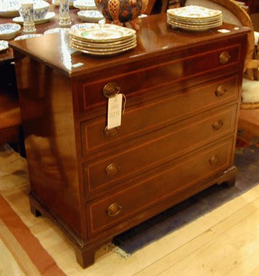Lot 386 - Regency Style Mahogany Chest of Drawers