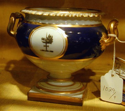 Lot 412 - Group of Five English Blue and White Porcelain...