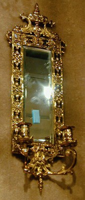 Lot 469 - Pair of Renaissance Revival Two -Light Brass...