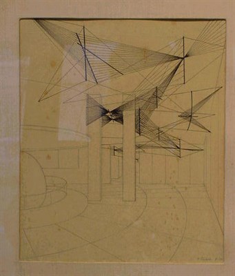 Lot 53 - Richard Lippold American, b. 1915 INTERIOR...