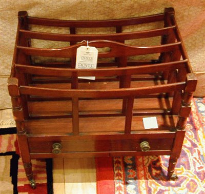 Lot 519 - Regency Style Mahogany Canterbury