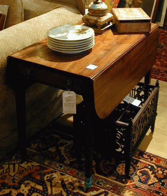 Lot 404 - Georgian Style Mahogany Pembroke Table