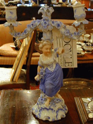 Lot 400 - Pair of Continental Porcelain Figural...