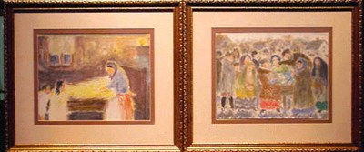 Lot 60 - Samuel Rothbort American, 1882-1971 AT THE...