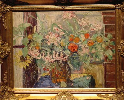 Lot 59 - Samuel Rothbort American, 1882-1971 LILIES AND...