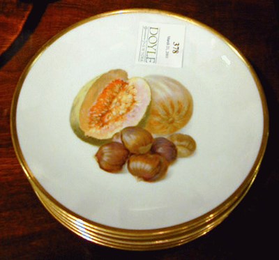 Lot 378 - Group of Bavarian Porcelain Dessert Plates...
