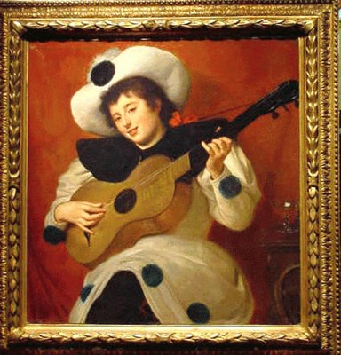 Lot 64 - Giacinto Tesio Italian, 1849-1927 HARLEQUIN...