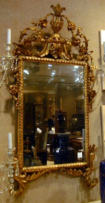 Lot 481 - Italian Neoclassical Gilt-Wood Mirror Early...