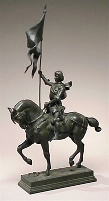 Lot 238 - Bronze Equestrian Sculpture After a model by...