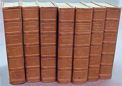 Lot 299 - [BINDING] BRONTE, CHARLOTTE The Life Works of...