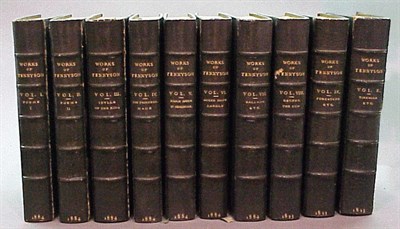 Lot 305 - [BINDING] TENNYSON, ALFRED LORD The Works...