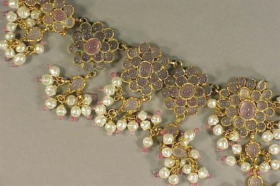 Lot 212 - Gripoix for Chanel Indian Inspired Necklace...