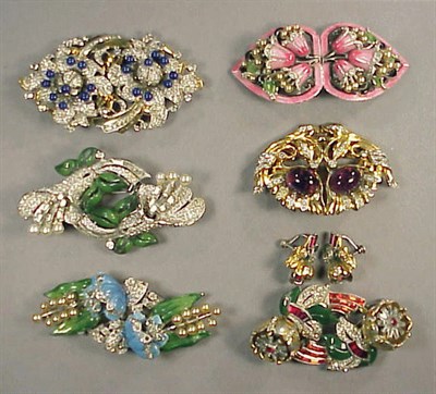 Lot 278 - Group of Six Flower Duettes Comprising...