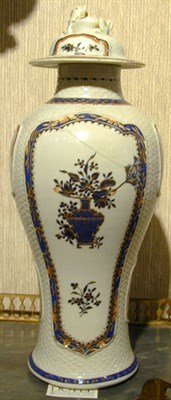 Lot 29 - Pair of Chinese Export Porcelain Covered...