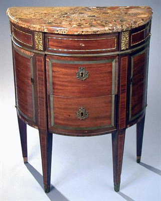 Lot 133 - Louis XVI Gilt-Bronze Mounted Mahogany Petit...