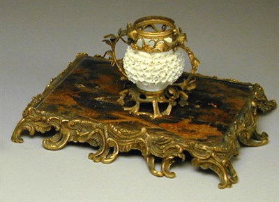 Lot 79 - Louis XV Gilt-Bronze Mounted Chinese Lacquer...