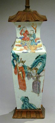 Lot 91 - Chinese Famille Rose Porcelain Vase 19th...