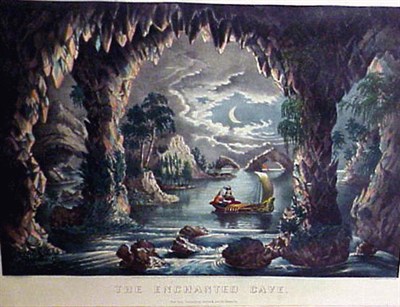 Lot 80 - Currier & Ives, publishers THE ENCHANTED CAVE;...