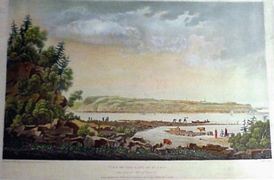 Lot 99 - After George Heriot VIEW OF THE CITY OF QUEBEC...