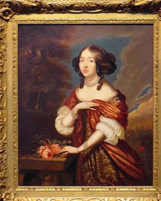 Lot 227 - Follower of Nicholas Maes PORTRAIT OF A WOMAN...
