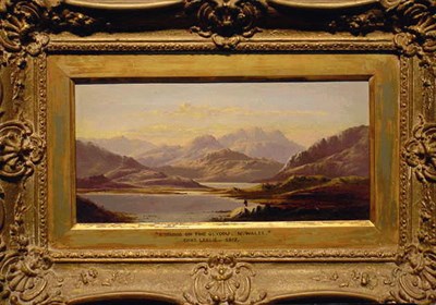 Lot 47 - Charles Leslie British, d. 1898 EVENING ON THE...