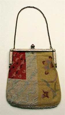 Lot 1049 - Art Deco Beaded Bag Austrian, 1920s Small...