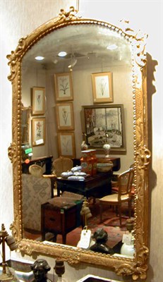 Lot 101 - Regence Style Gilt-Wood Mirror The rectangular...