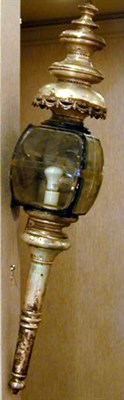 Lot 11 - Pair of English Silver Plated Carriage Lamps...