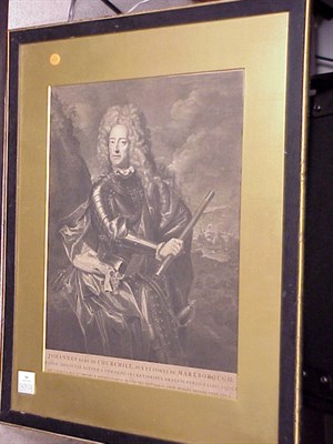 Lot 84 - French School JOHANNES BARO DE CHURCHILL......