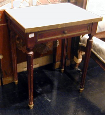 Lot 4 - Pair of Louis XVI Style Brass Mounted Mahogany...
